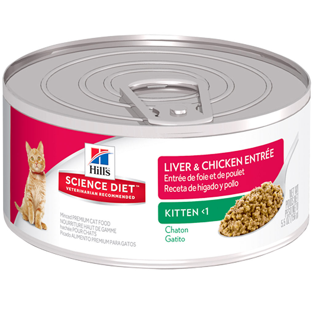 hill's science diet wet cat food
