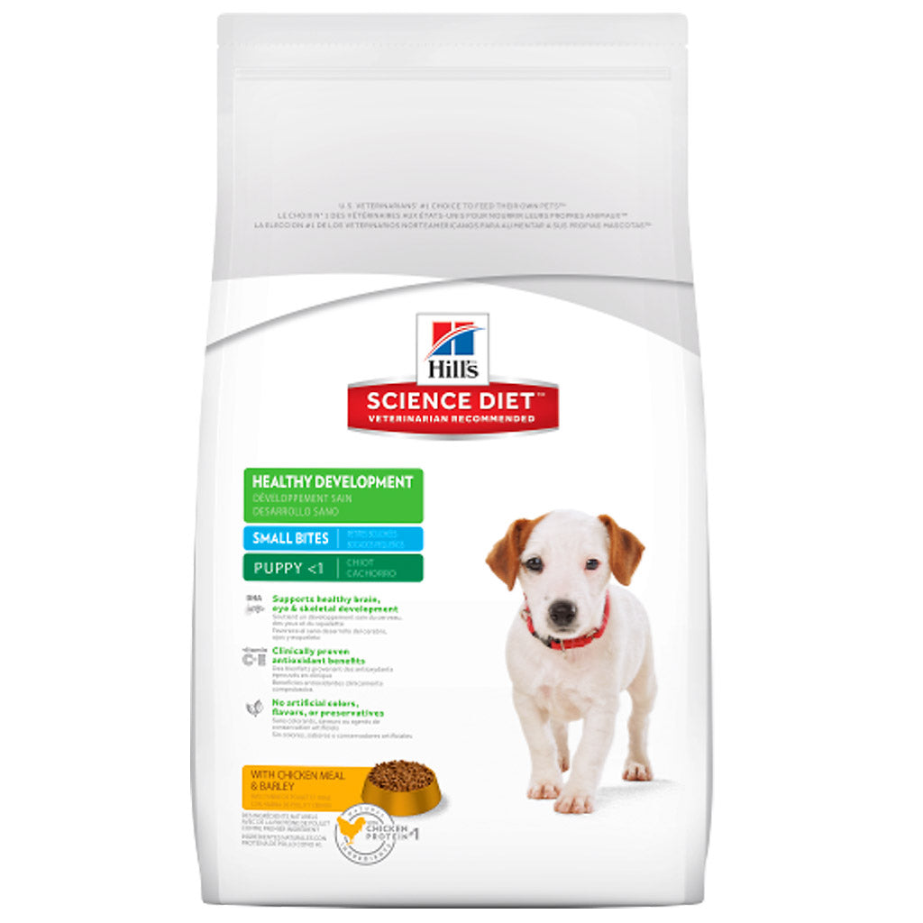 hill's science diet healthy development small bites puppy food