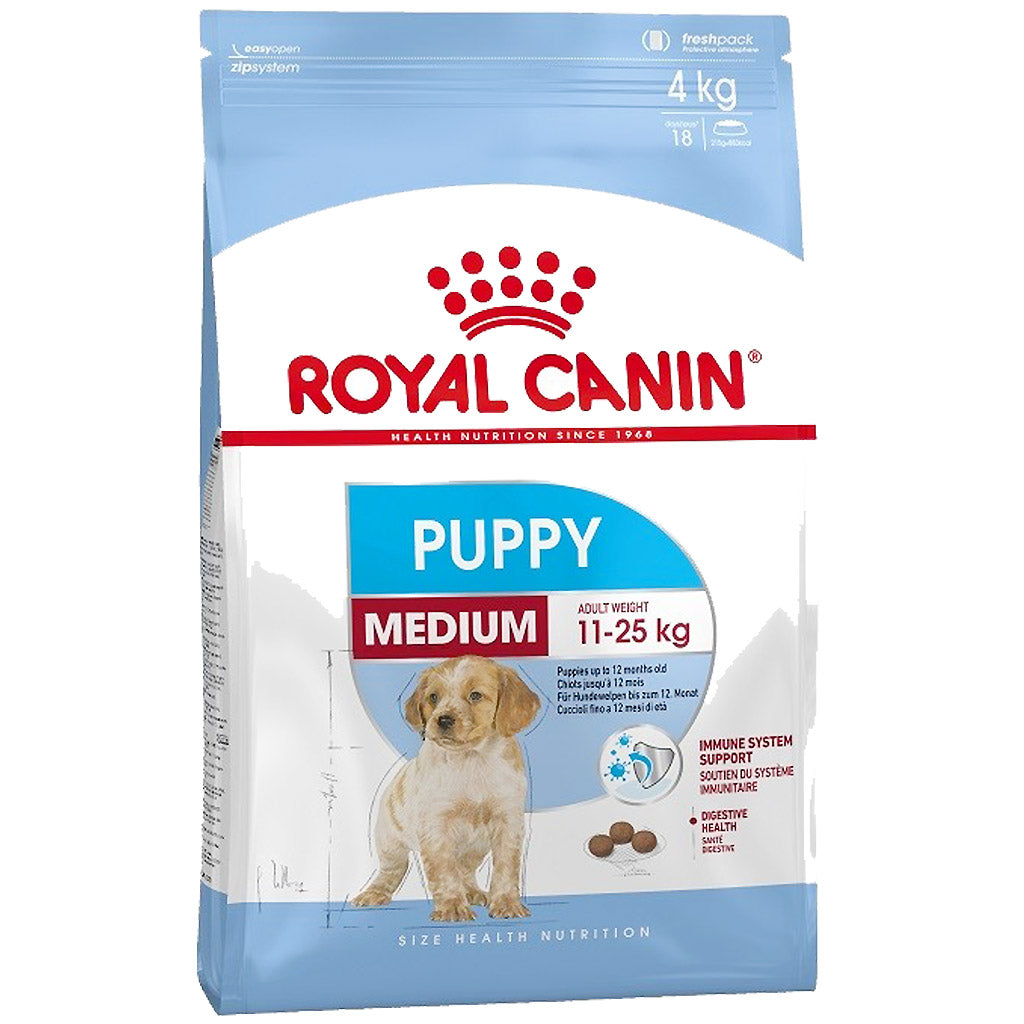 royal canin junior medium dog