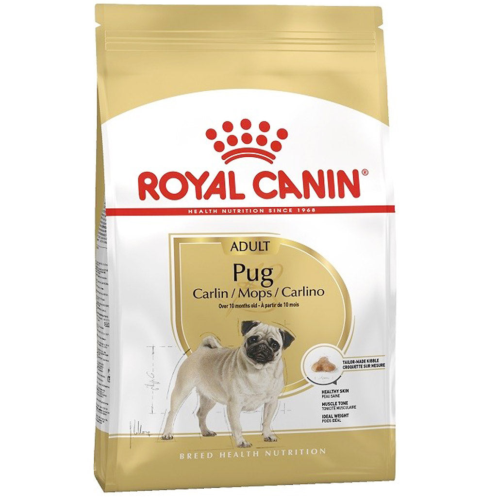 royal canin pug dog food