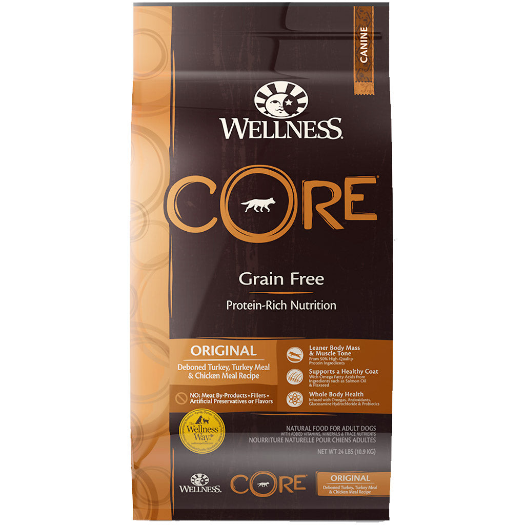 wellness core original dog food