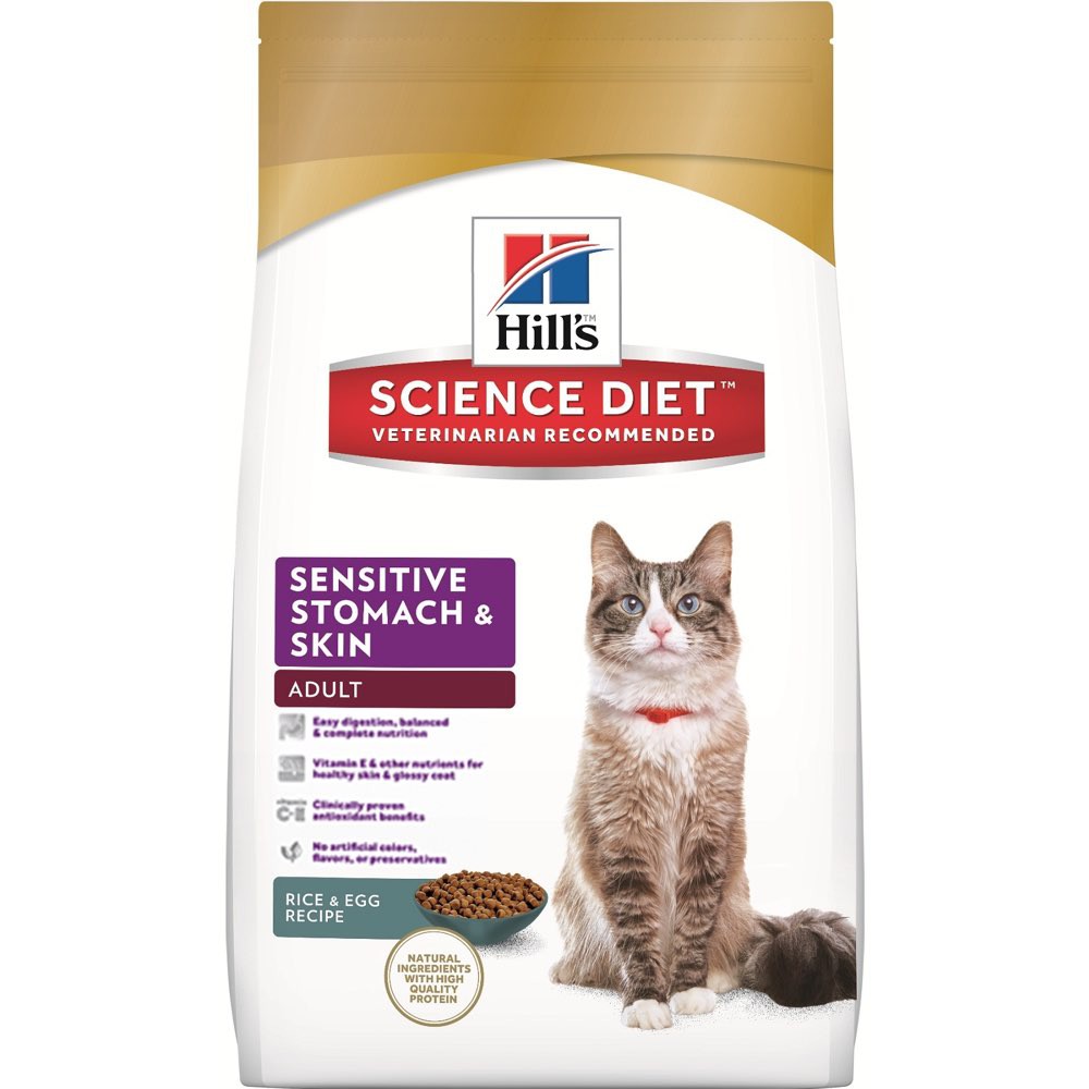 hill's science diet sensitive stomach cat