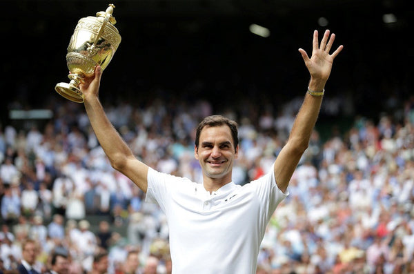 Roger Federer Wimbledon 2017 Rolex