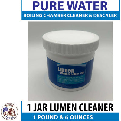 Lumen Water Distiller Cleaner & Descaler, 1 Bottle *MUST SHIP FedEx*