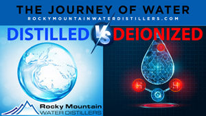 distilled vs deionized water