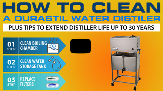 How To Clean A Durastill Water Distiller - VIDEO + PDF Guide