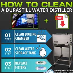 home water distillation system cleaning guide