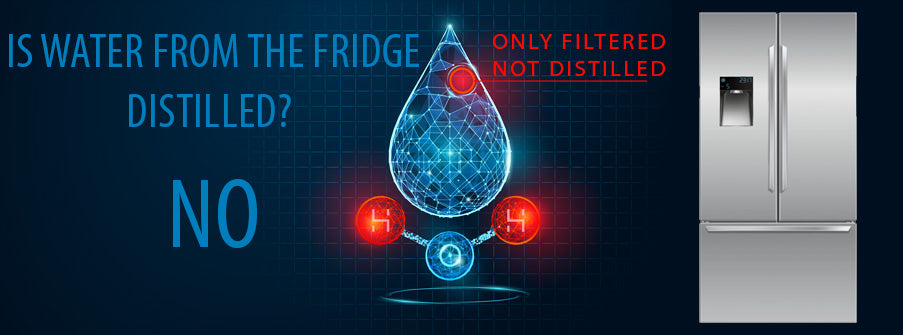 is fridge water distilled