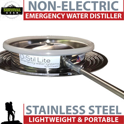 D-Stil Lite Emergency Non Electric Water Distiller