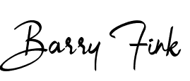 Barry Fink's Signature