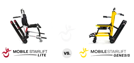 Mobile Stairlift Lite vs Mobile Stairlift Genesis Comparison