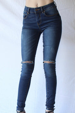 Distressed Skinny Jeans