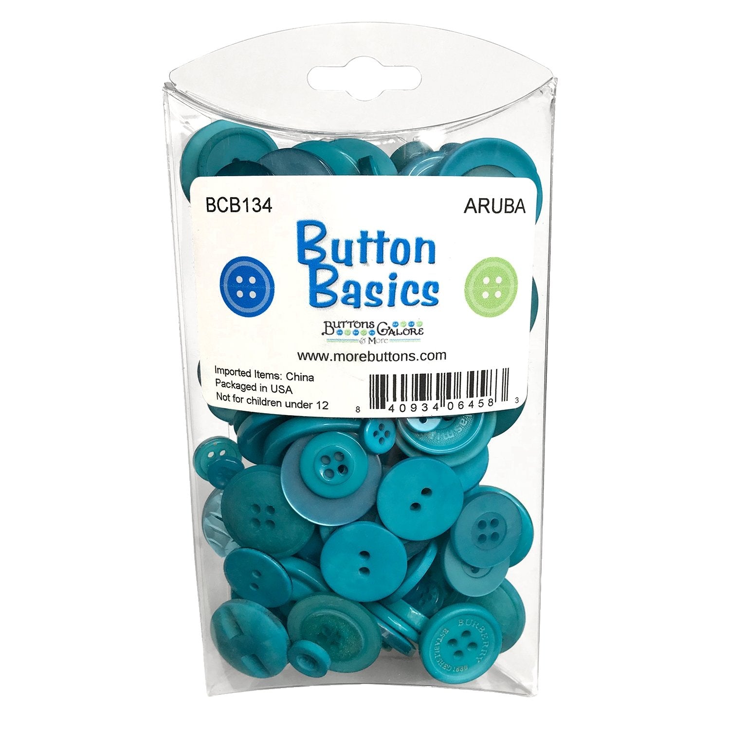 Hot pink Buttons for Crafts Sewing Scrapbooks and Quilts. Assorted sizes  including small hot pink buttons