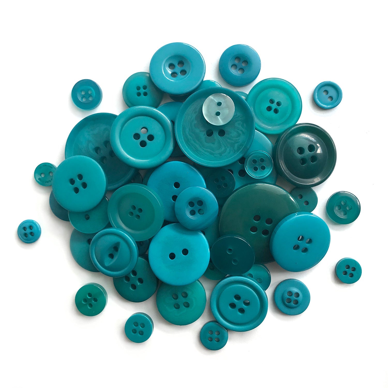 Blue Bulk Buttons for Sewing and Button Crafts, Buttons Galore & More