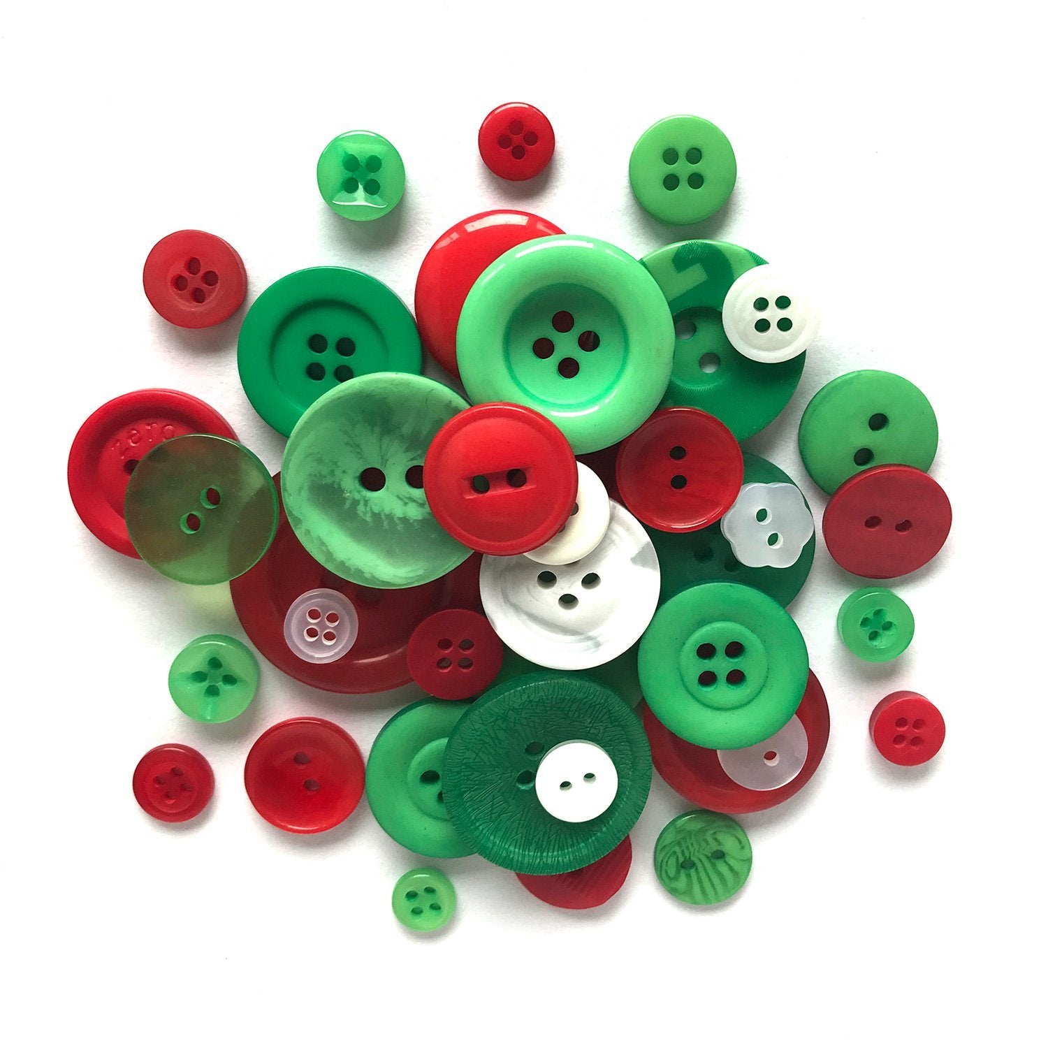 White Bulk Buttons for Sewing & Button Crafts, Buttons Galore & More