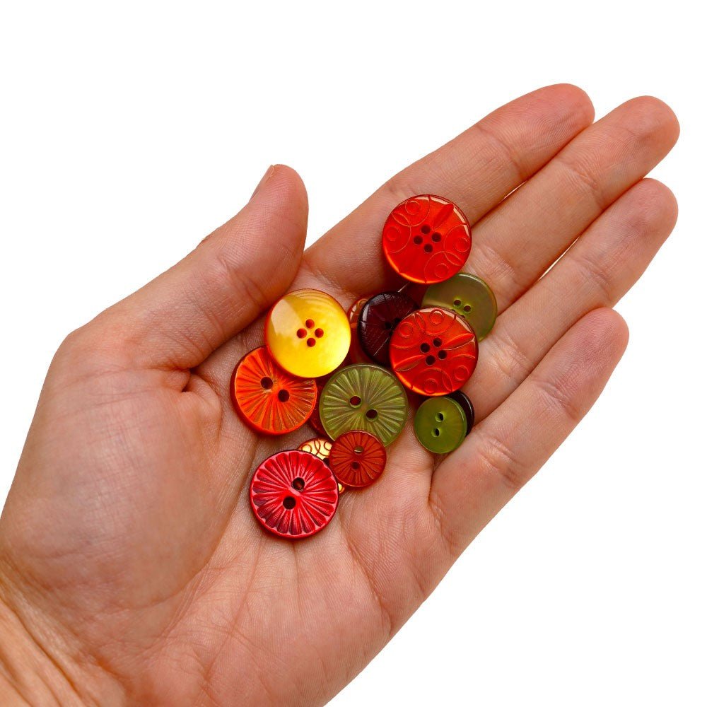 Greentime 2500pcs Assorted Buttons for Crafts Bulk Craft Buttons for  Crafting Mixed Buttons
