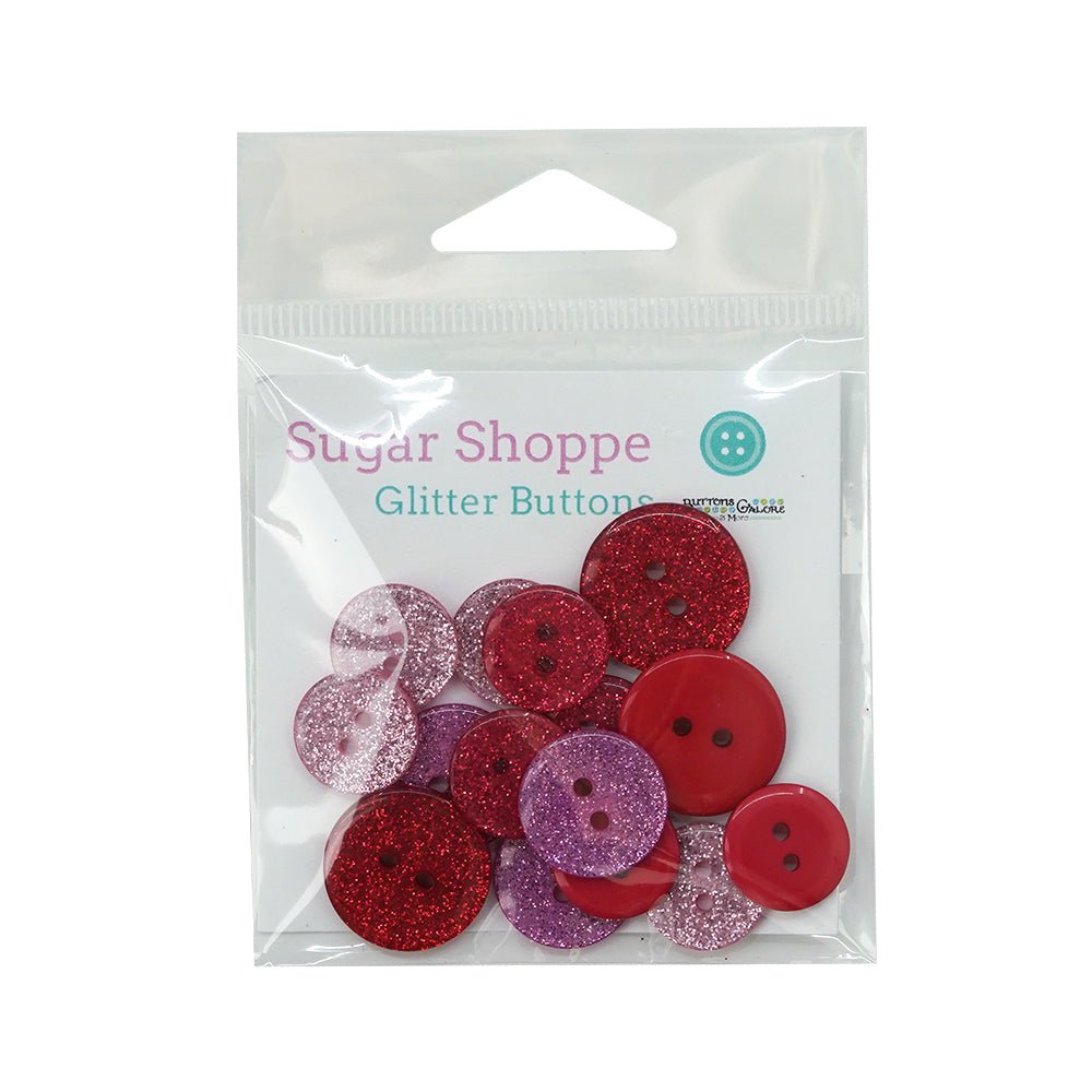 Red Buttons for Sewing, Craft and Quilts