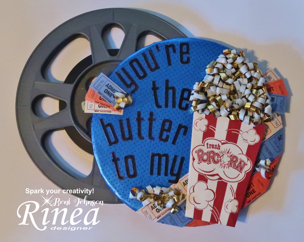 Rinea Foiled Paper Popcorn Fun by Roni Johnson