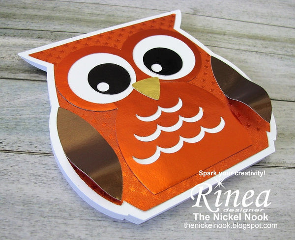 Autumn Owl Card