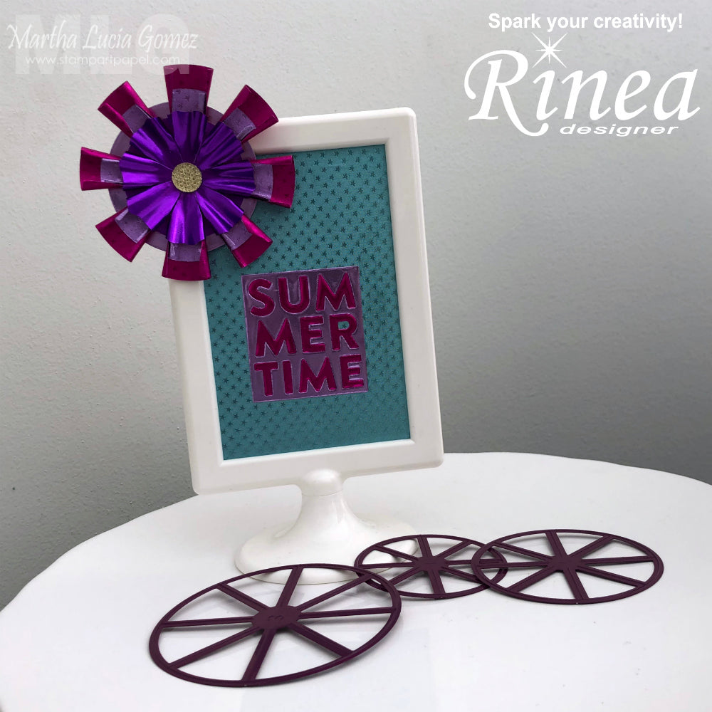 Decoration with Rinea Die Cuts