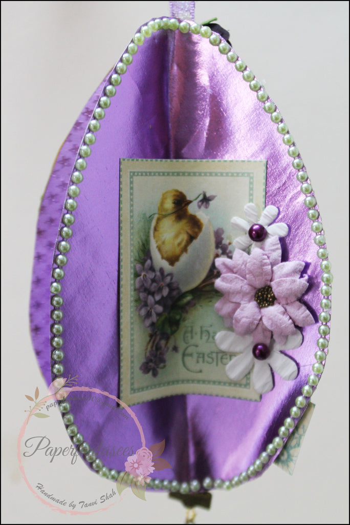 Easter Home Decor with Rinea Foiled Paper