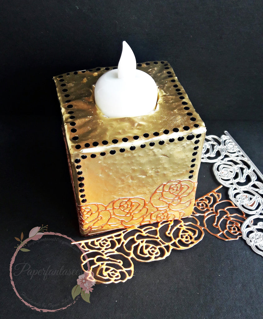 Rinea Foiled Paper Tea Light