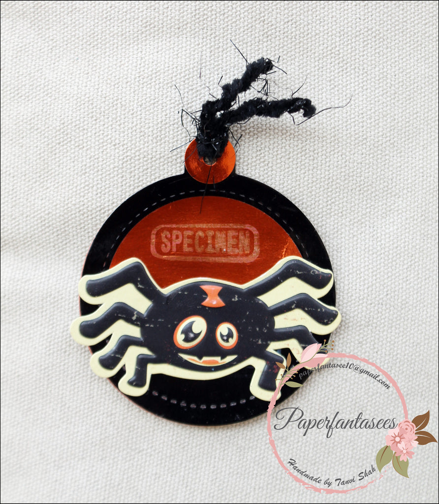 Halloween Tags with Rinea Foiled Paper