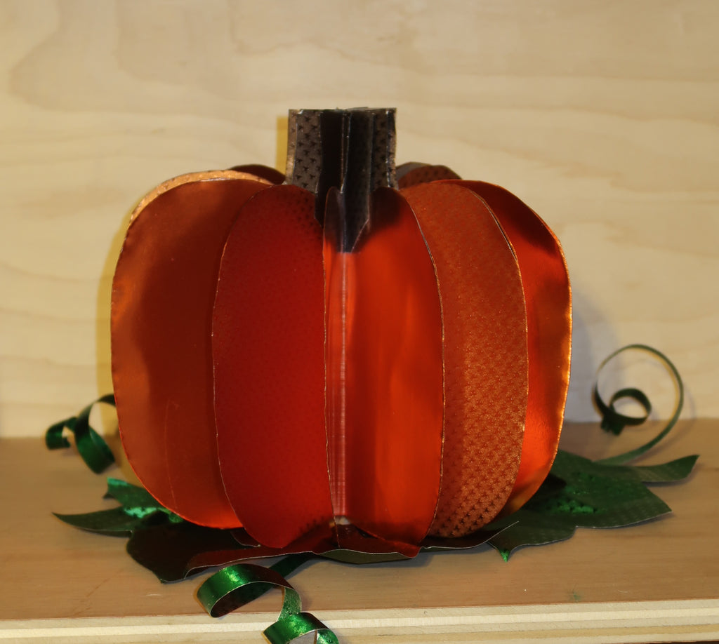 Pumpkin with Rinea Foiled Paper