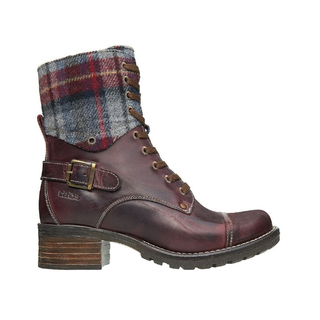 Crave Bordeaux Plaid