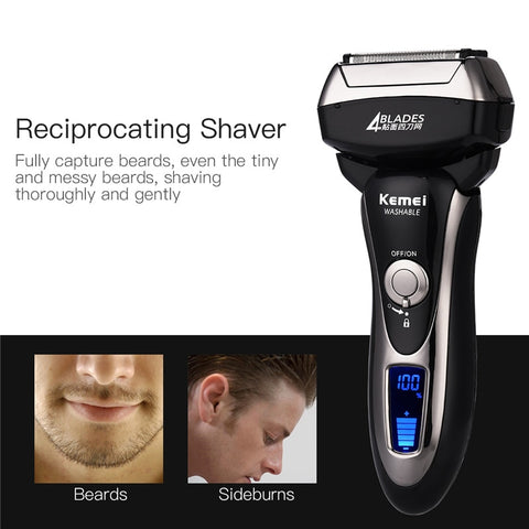 wet and dry shaving machine