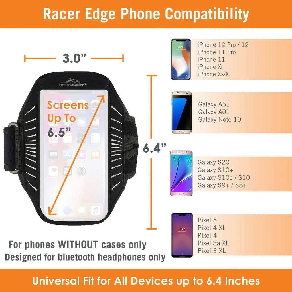 Armpocket Racer Edge, thin iPhone 13