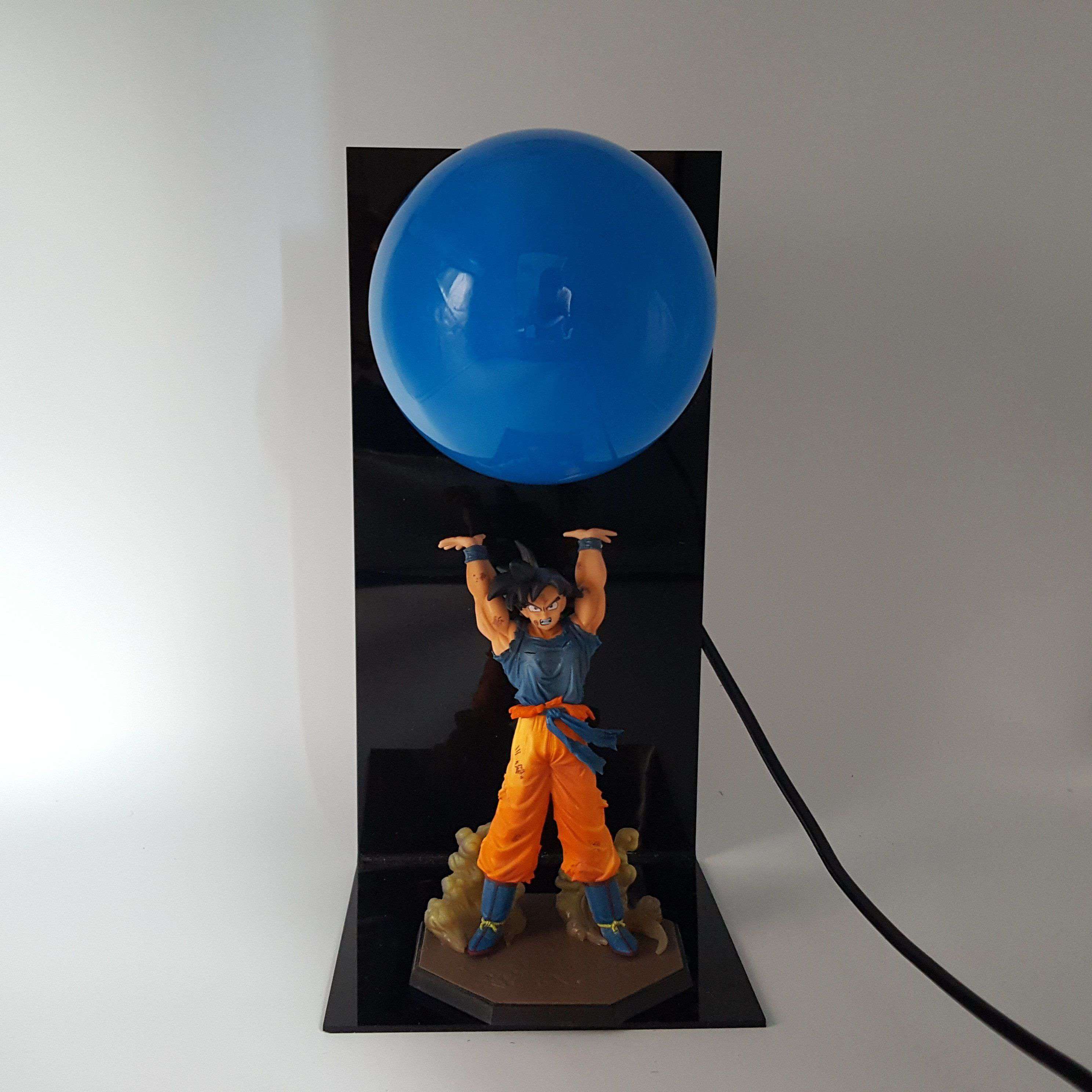 Lampe Dragon Ball Z Goku Blue Genkidama – L'Univers Otaku