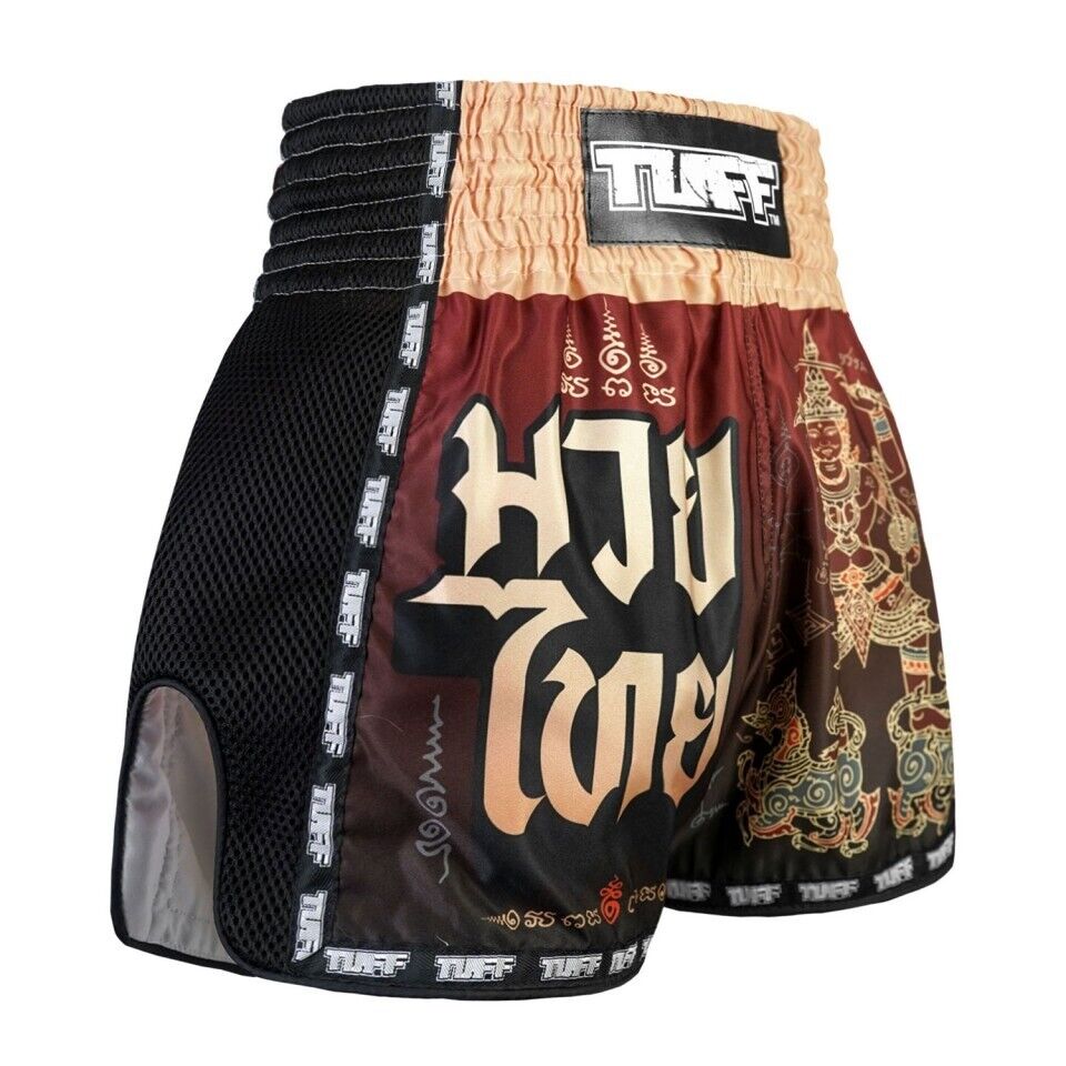 TUFF Muay Thai Shorts Yant Narai Turning The Land 3