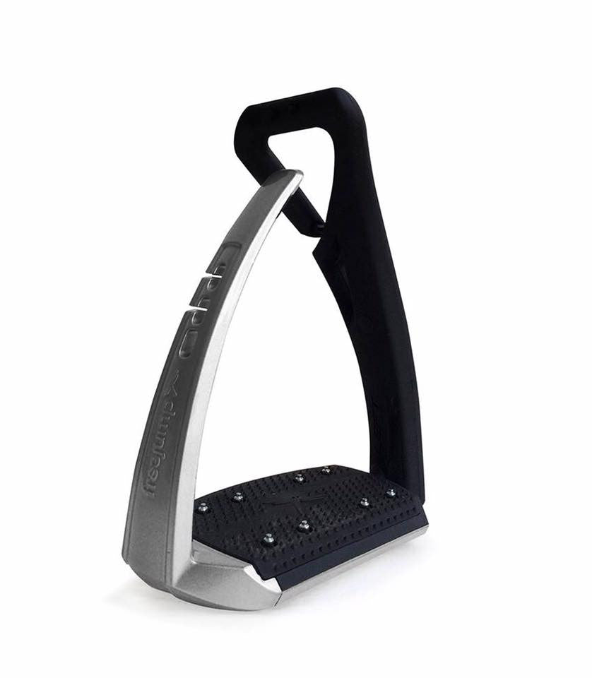 Freejump Soft Up Pro Stirrups Premium Edition Silver Williamsequestrian