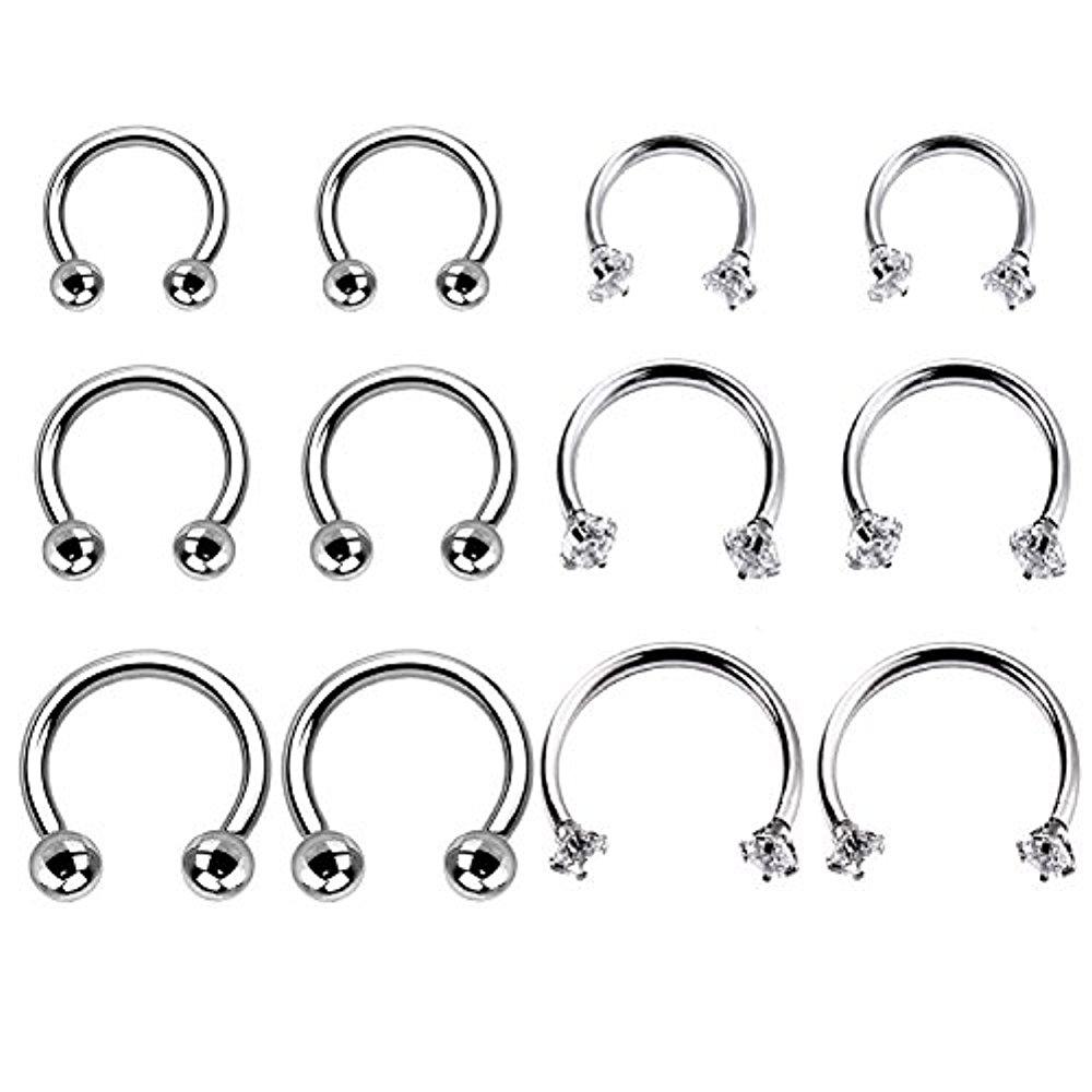 horseshoe body jewelry