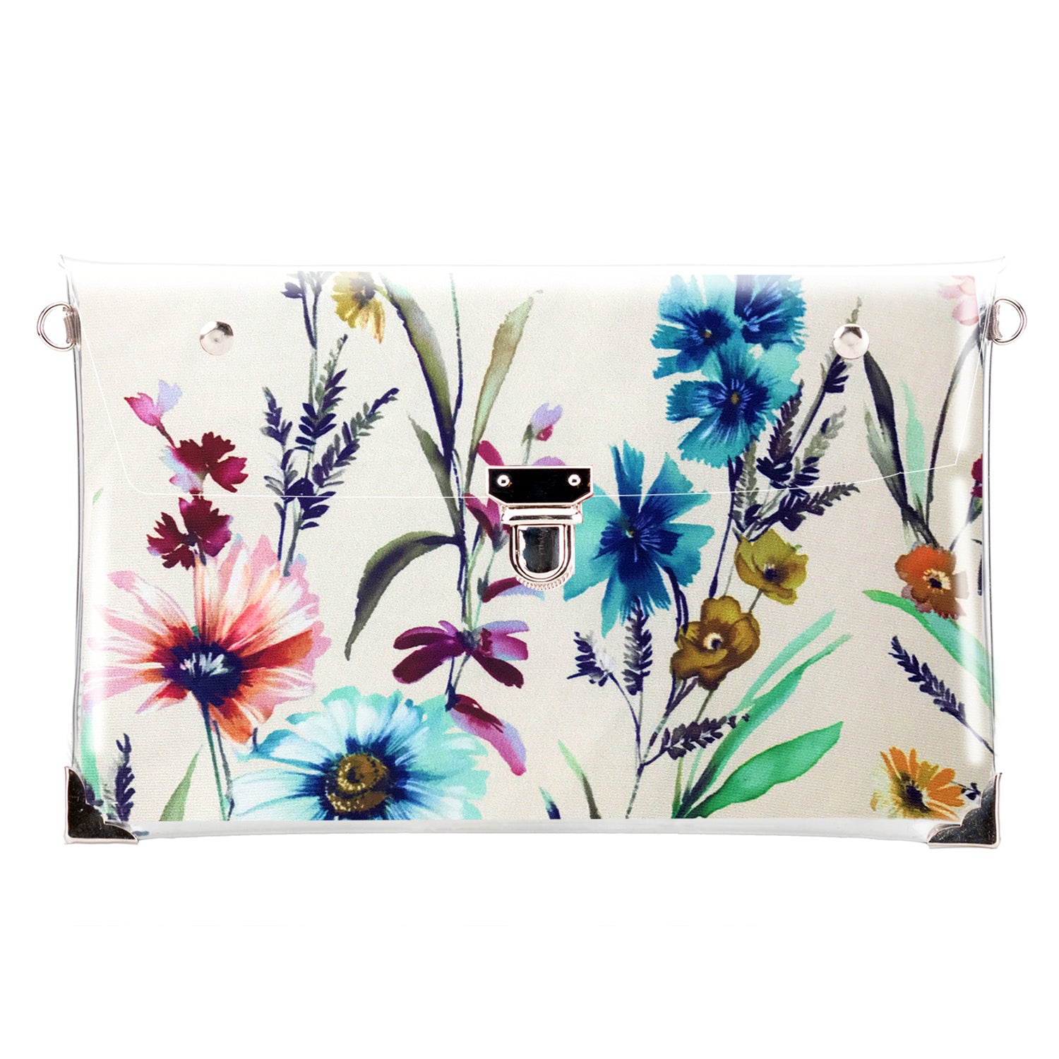 flower clutch purse