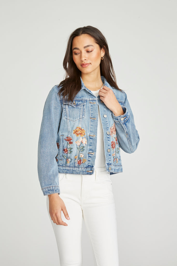 Gigi Puff Sleeve Jacket - Sunflower – Driftwood Jeans