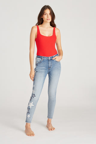 Jackie High Rise Skinny - Rosie Santina