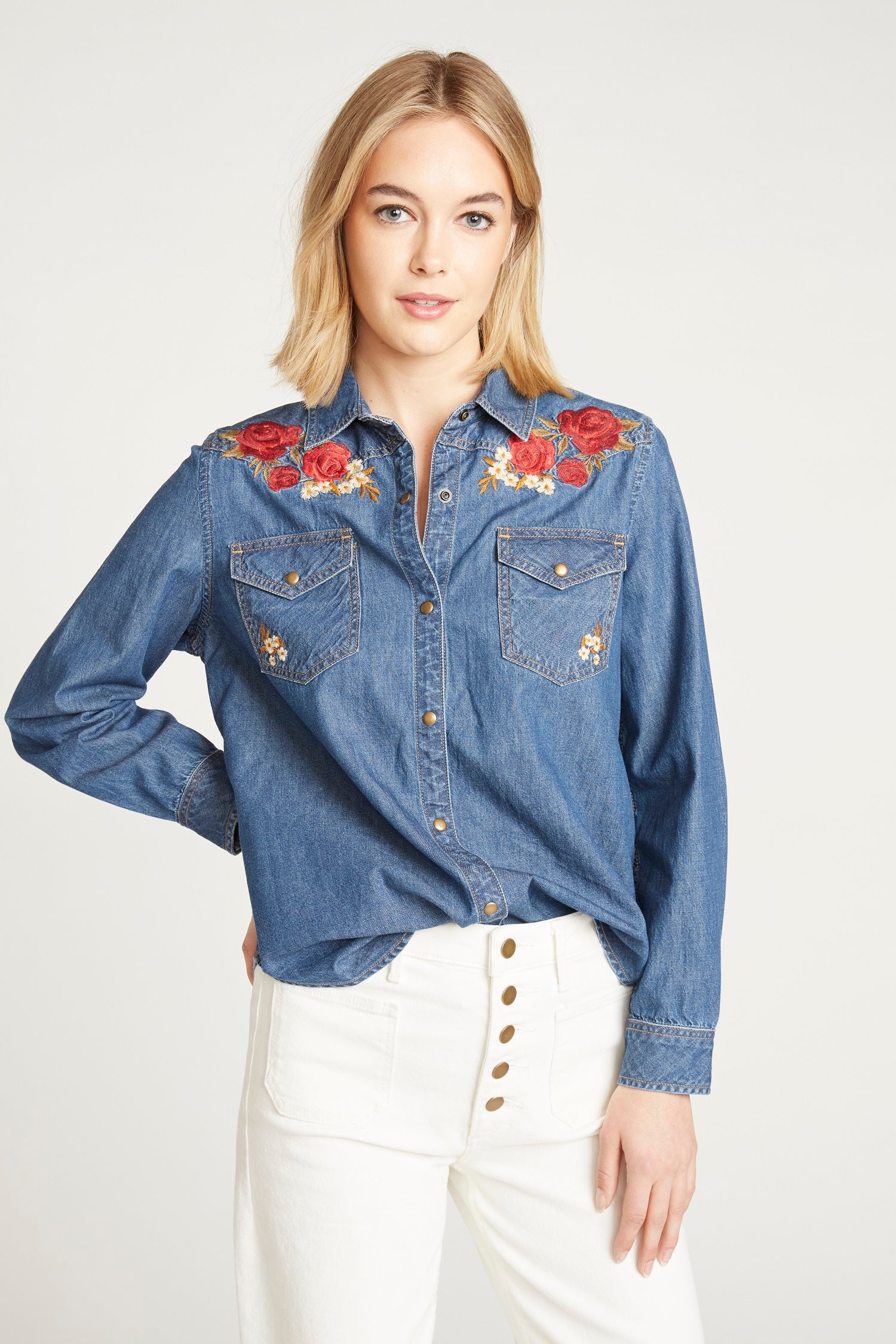 Lana Shirt - Lovers Lane – Driftwood Jeans