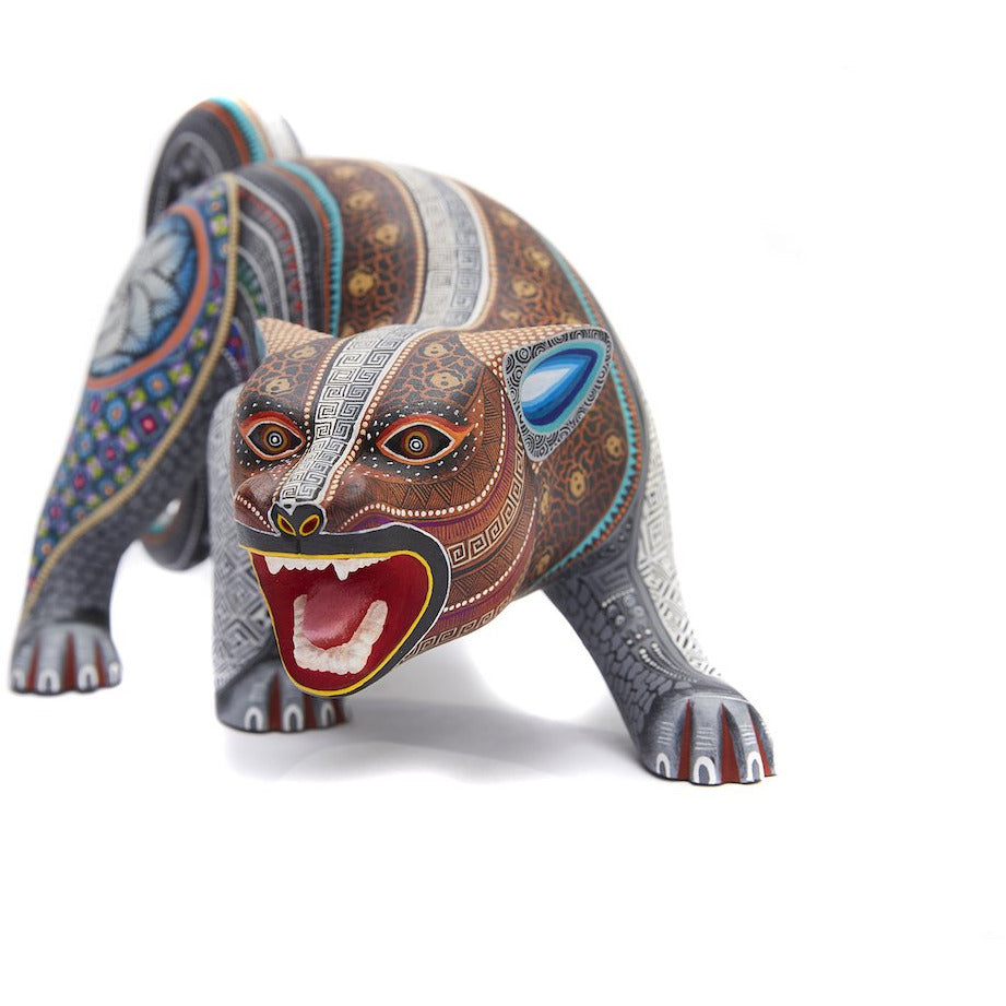 Jaguar Zapoteco - Zapotec Jaguar - Mexican Folk Art | Cactus Fine Art