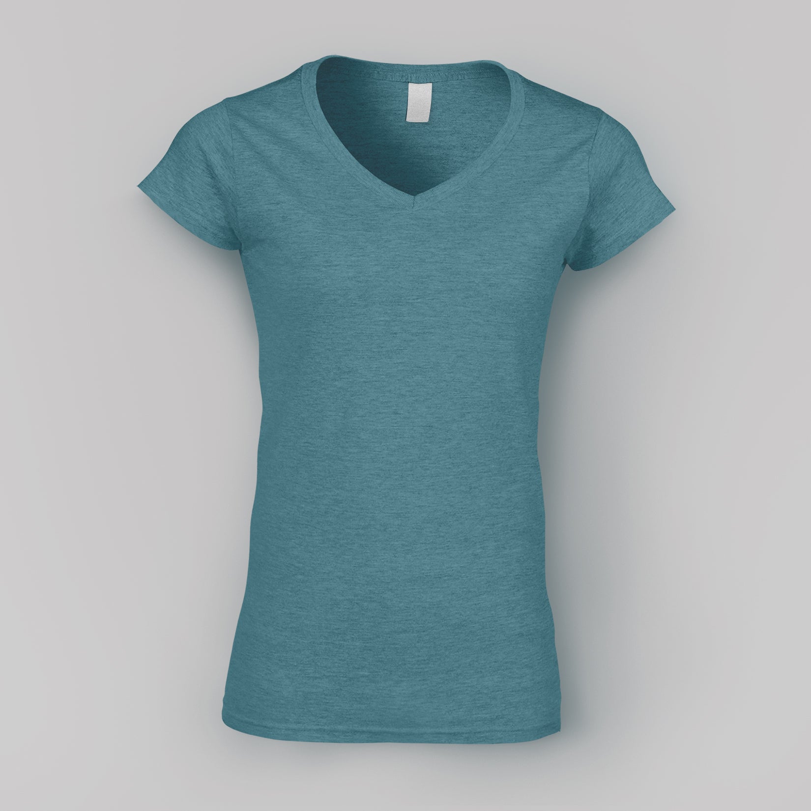 Download ThatApparelGuy - Women's V-Neck Tee Mock Up - TheApparelGuy