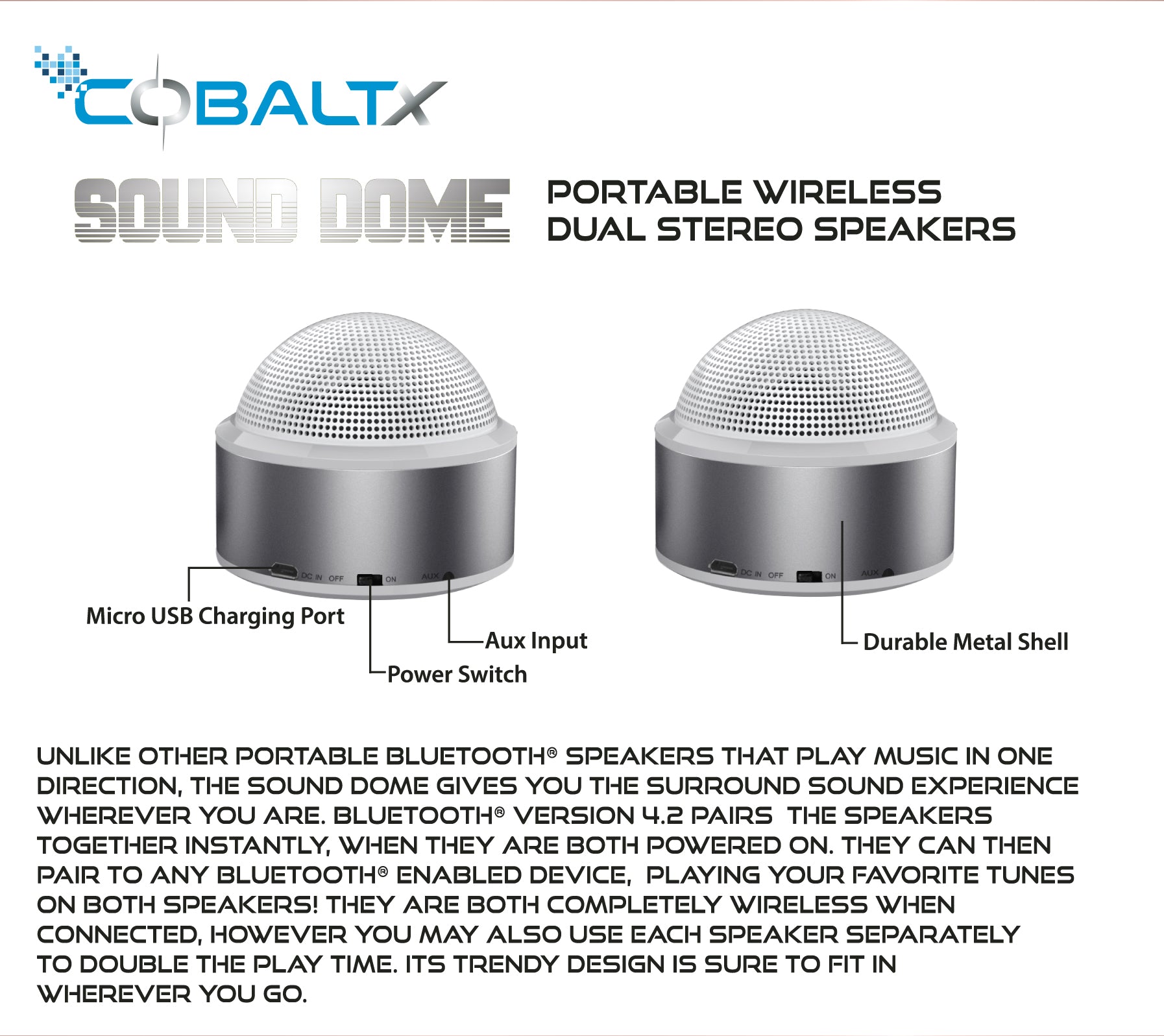 cobaltx wireless audio bar