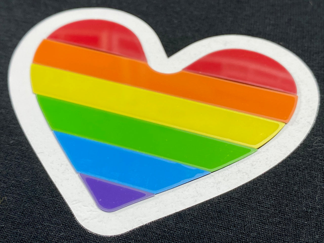 Download Rainbow Heart .SVG File - TechnoChic