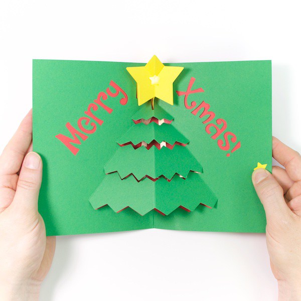 Diy Light-Up Pop-Up Card Kit - Xmas Tree – Technochic