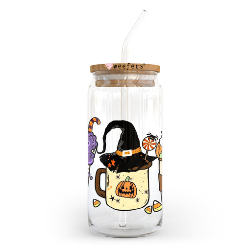 Halloween Libbey Beer Can Glass Wrap - 16 & 20oz cup