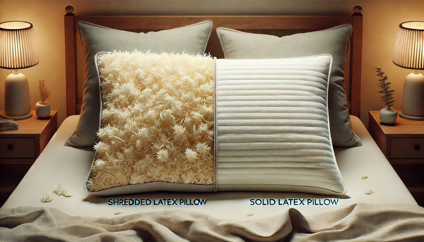 Shredded Latex vs Solid Latex Pillow: Which One is Right for You?