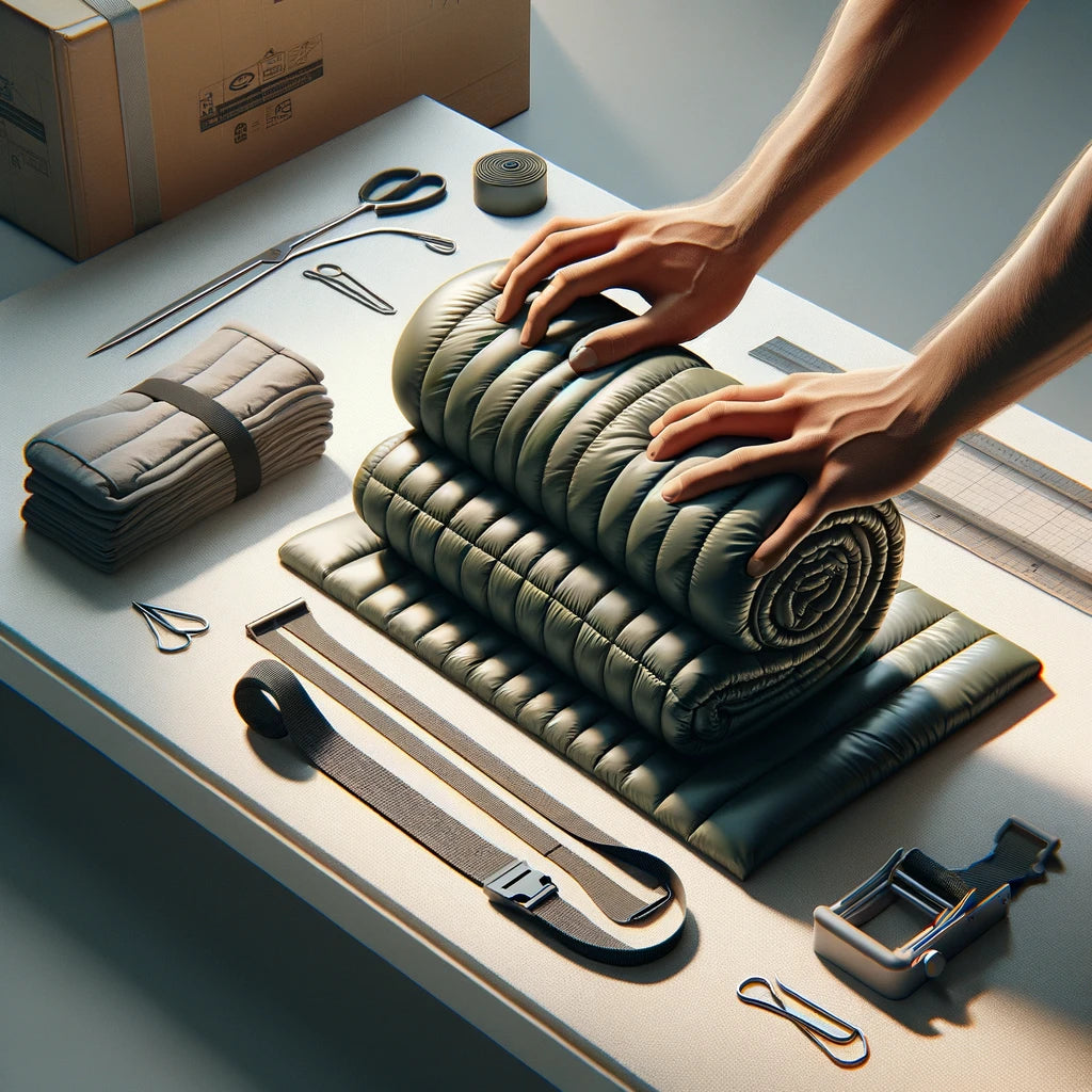 Folding a sleeping bag clearance