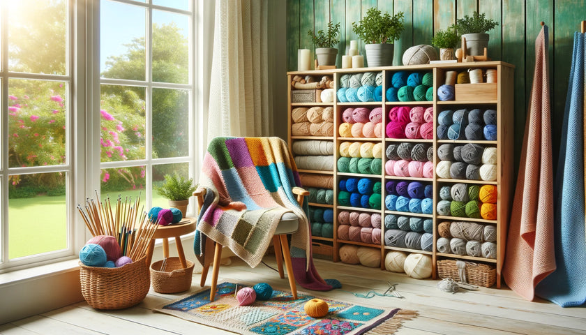 How to Knit a Temperature Blanket: A Colorful Journey Through the Year