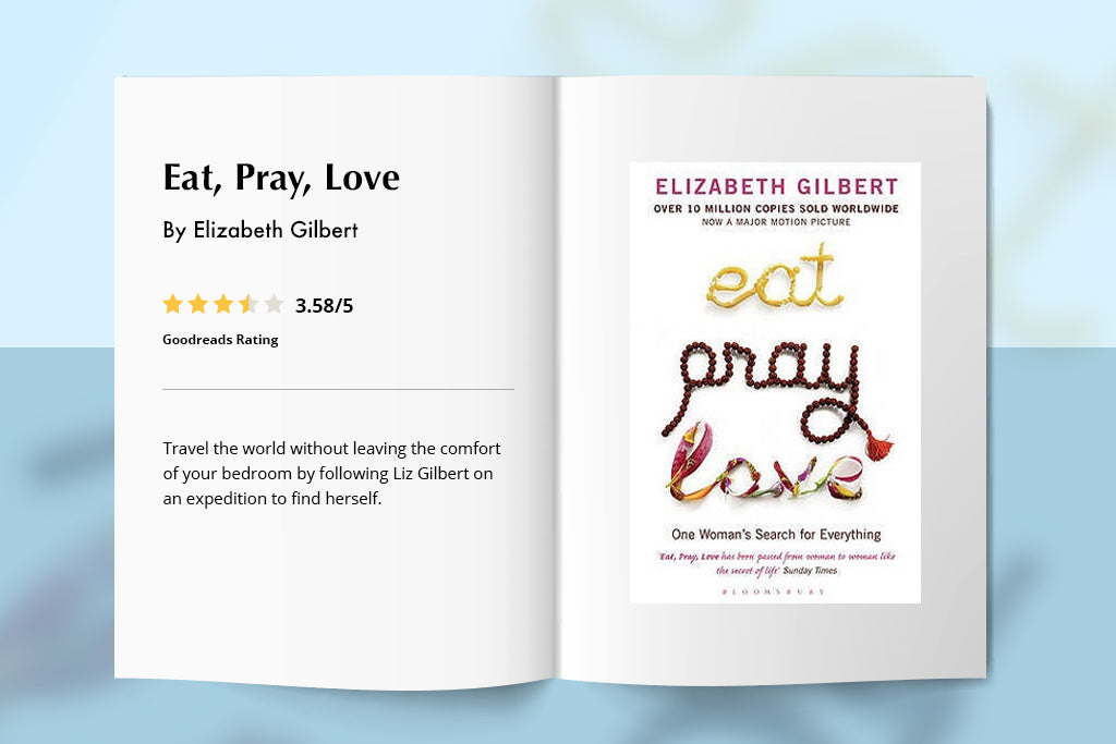 Eat, Pray, Love  By Elizabeth Gilbert | Puffy