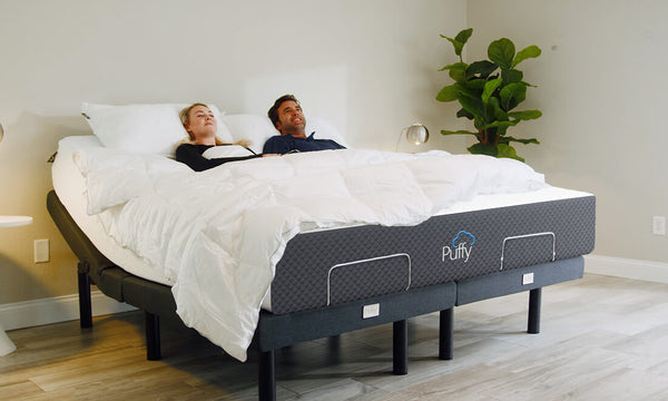 Puffy Mattress Rests On Any Surface